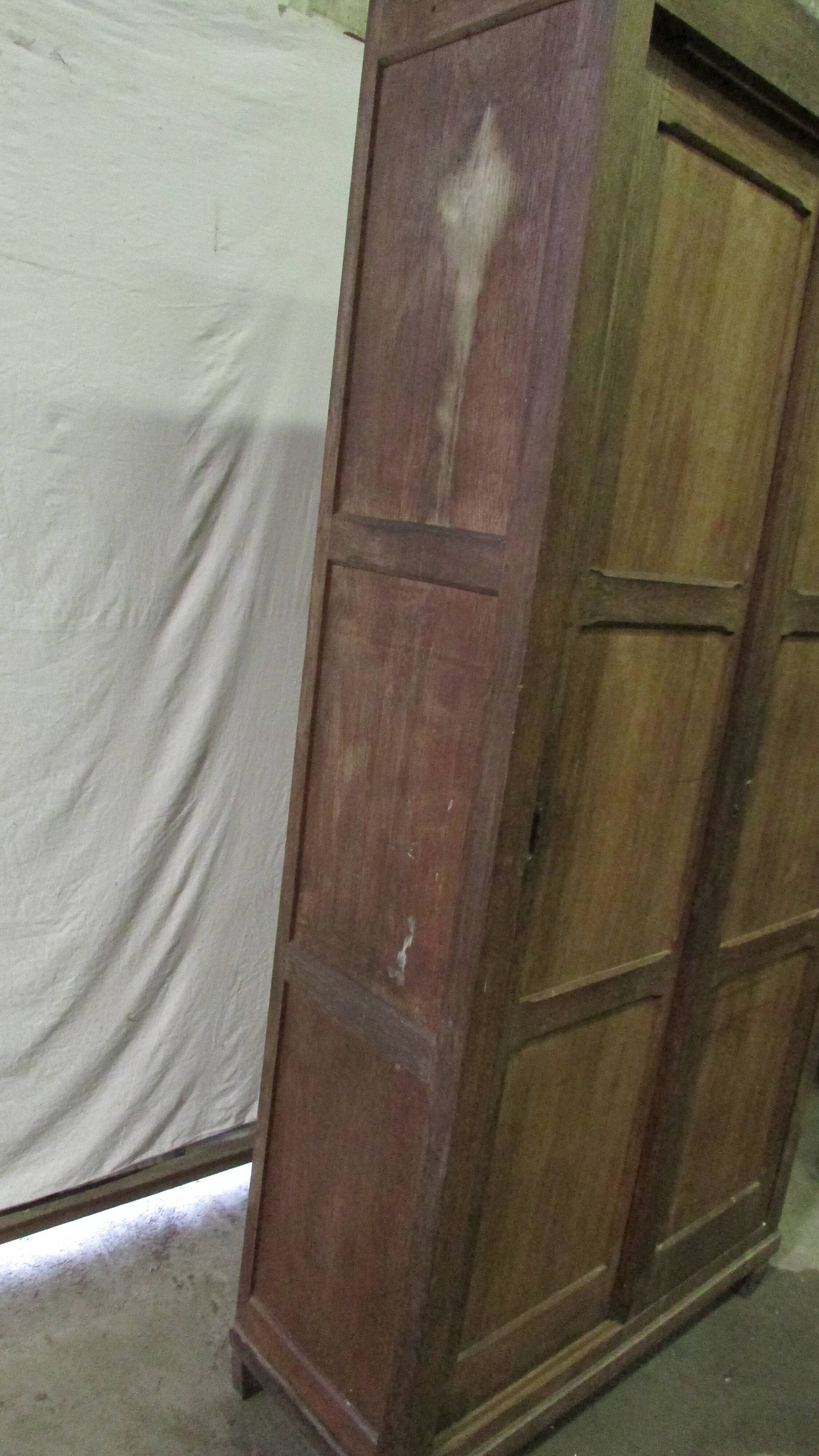 Old vintage wardrobe