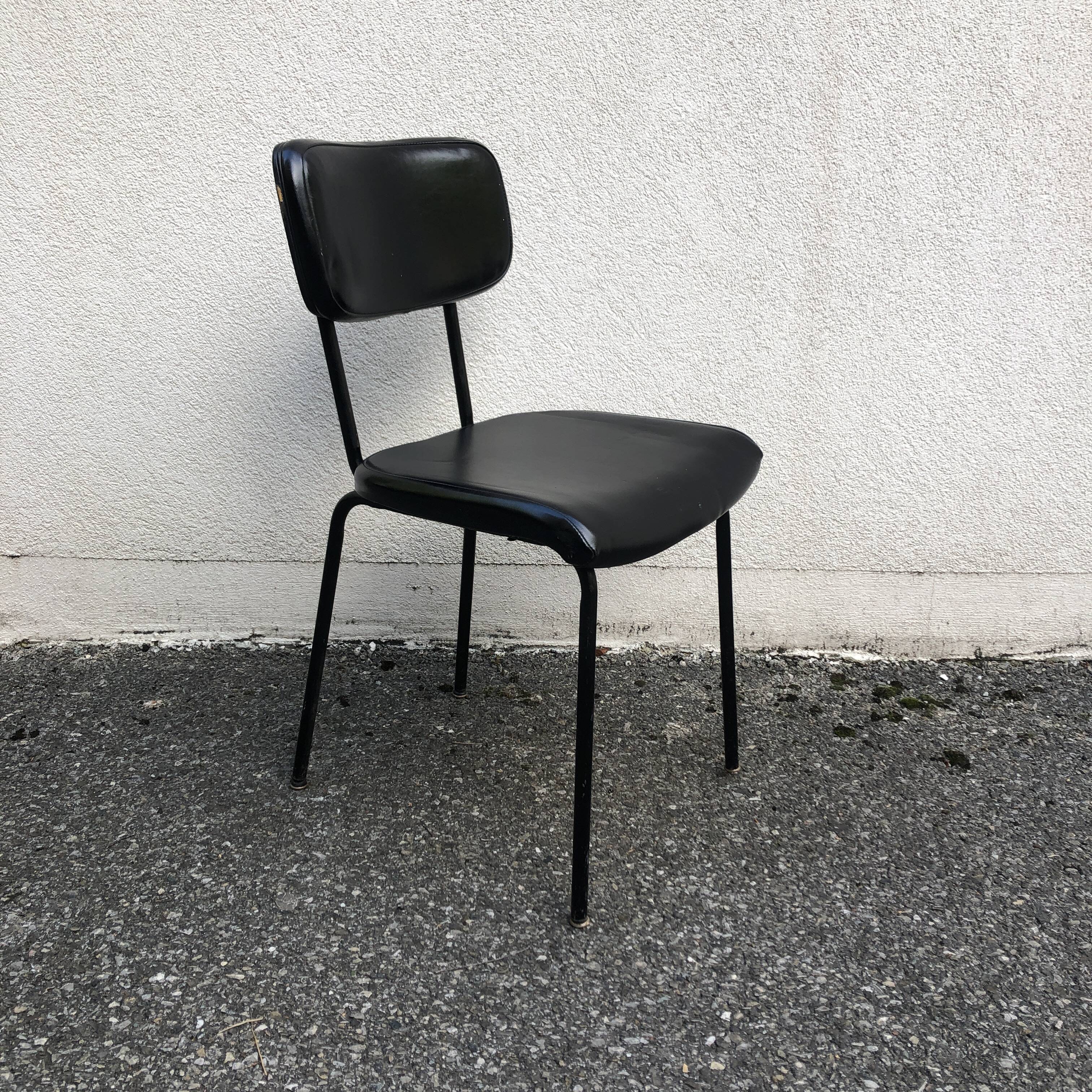 Leatherette chair