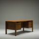 Mid-Century Teak Freestanding Desk from Gv Møbler, 1960s