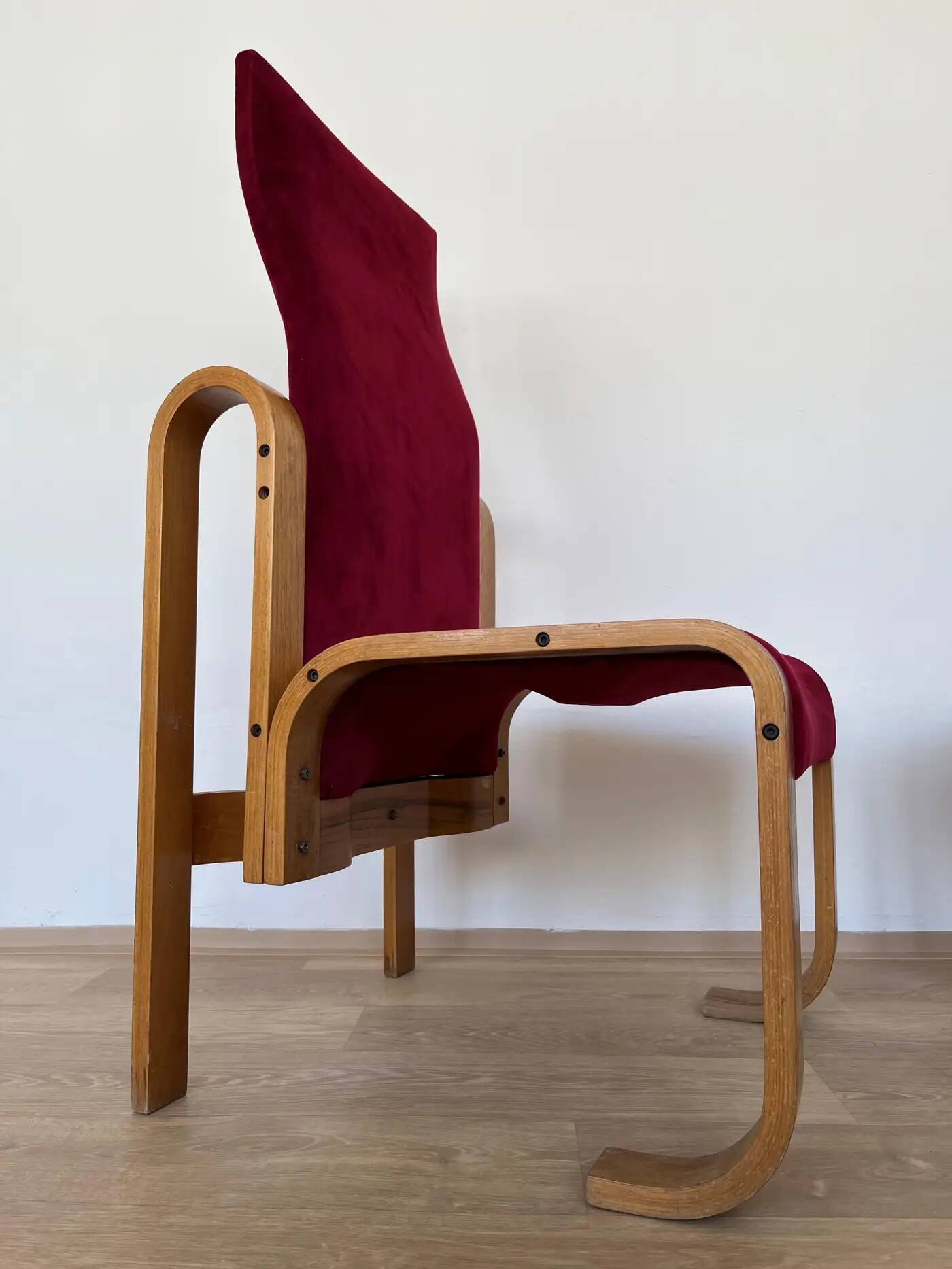 Rare chairs by Jan Bočan for the Czechoslovakian Embassy in Stockholm, 1972