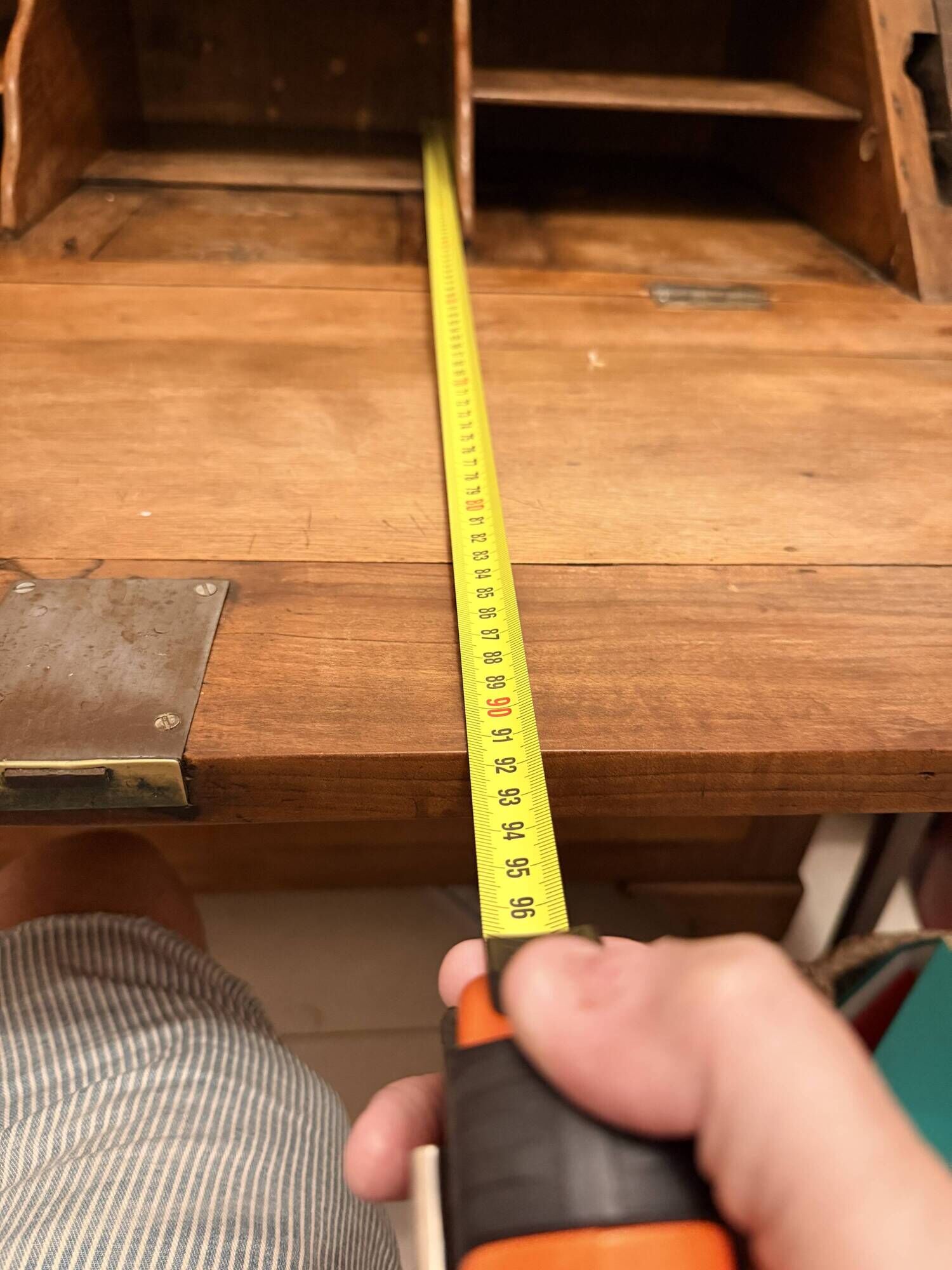 Wooden secretary