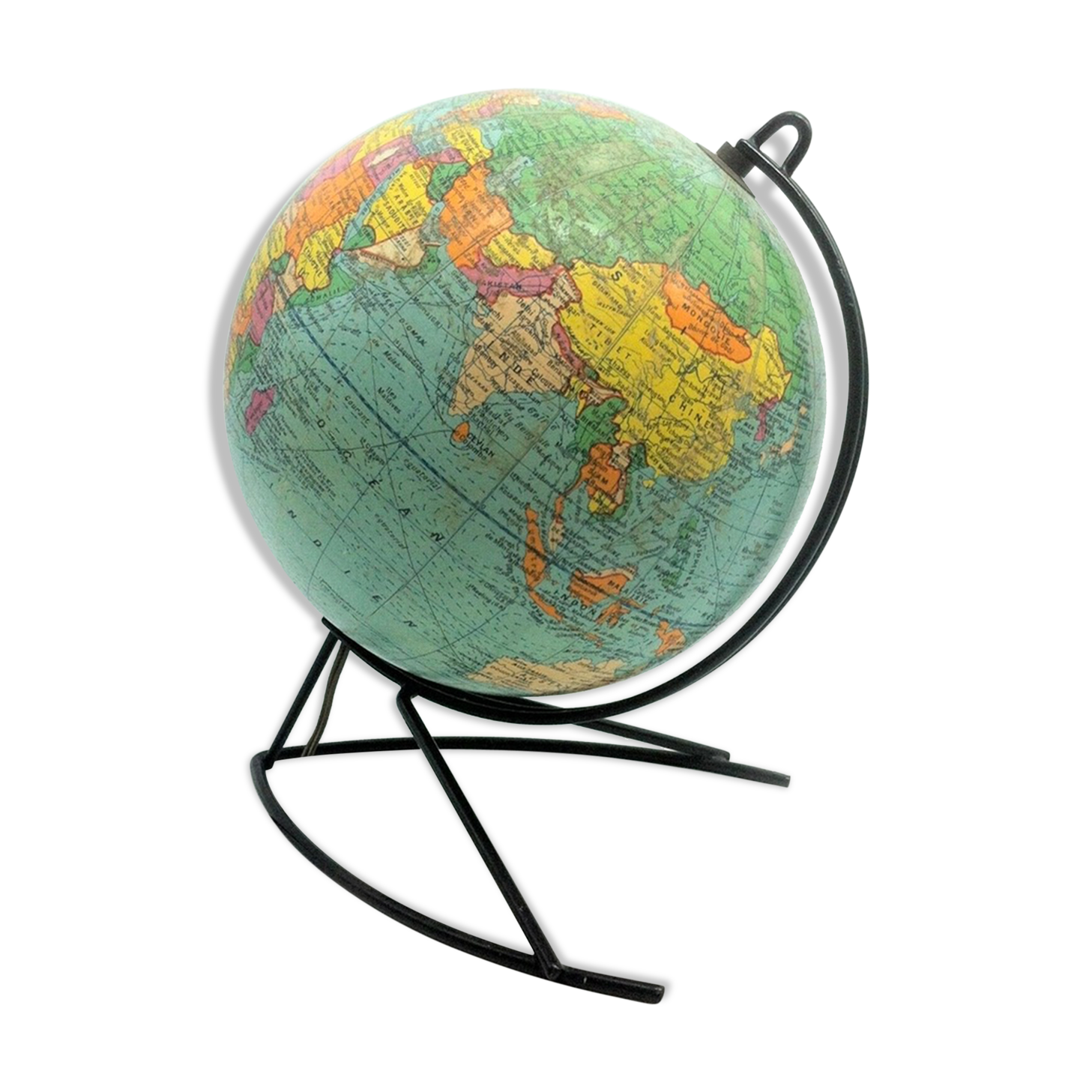 Light glass globe, 1960