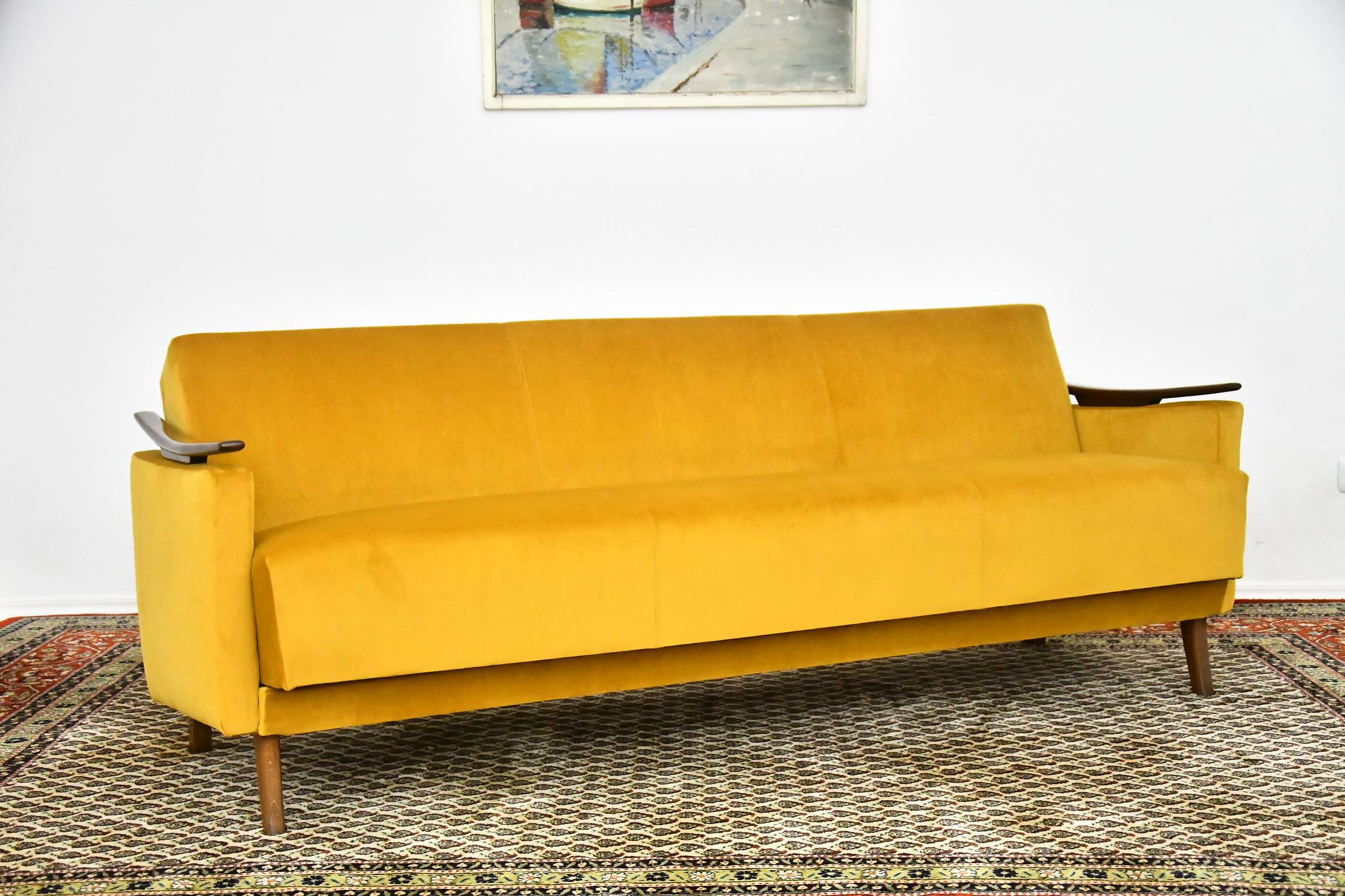 Folding Sofa in the Scandinavian style, 1960s