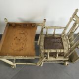 Chaise haute ancienne