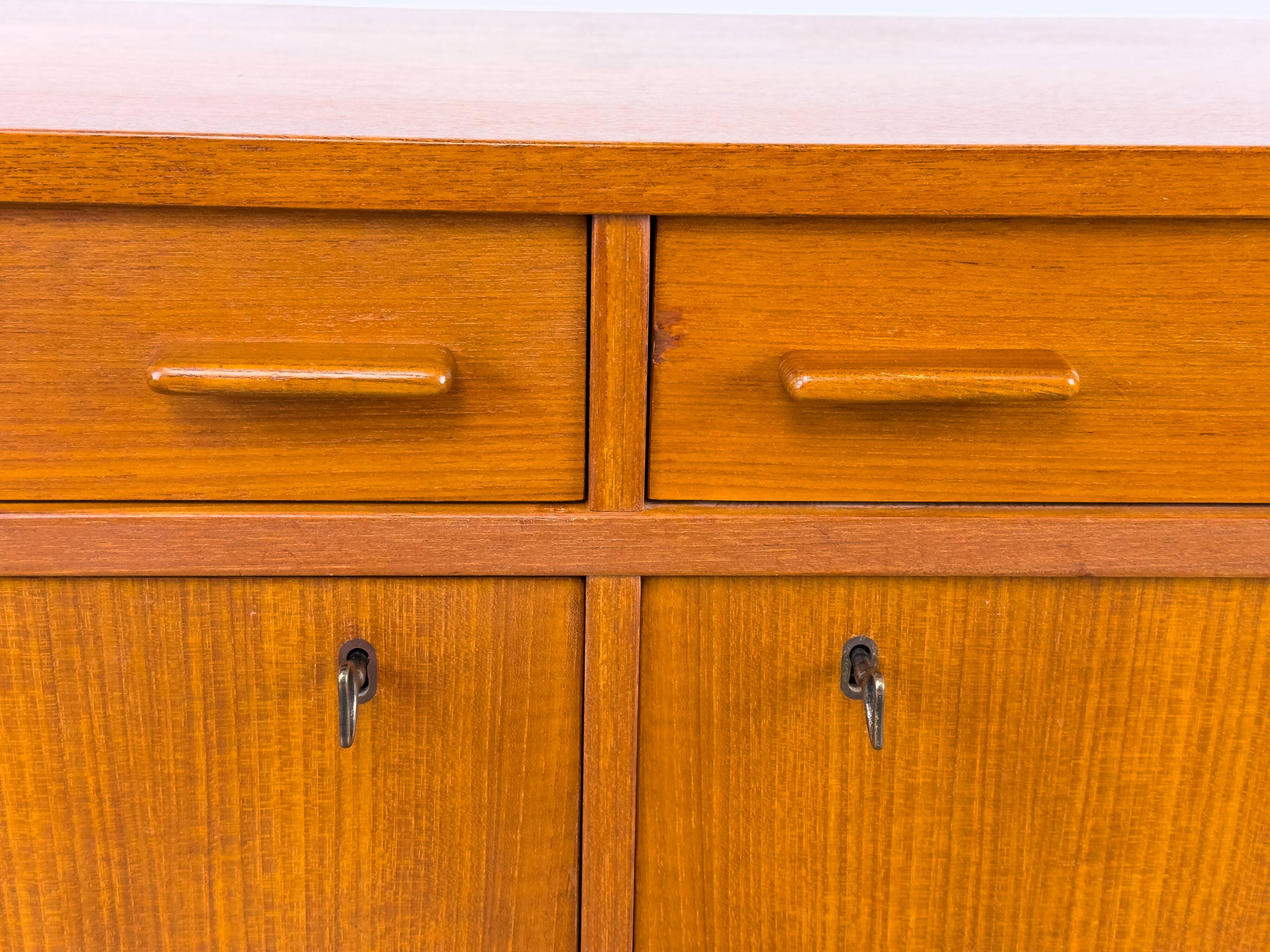 Small Teak Sideboard by Interier Praha, 1960s