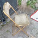 Khaki green folding chair