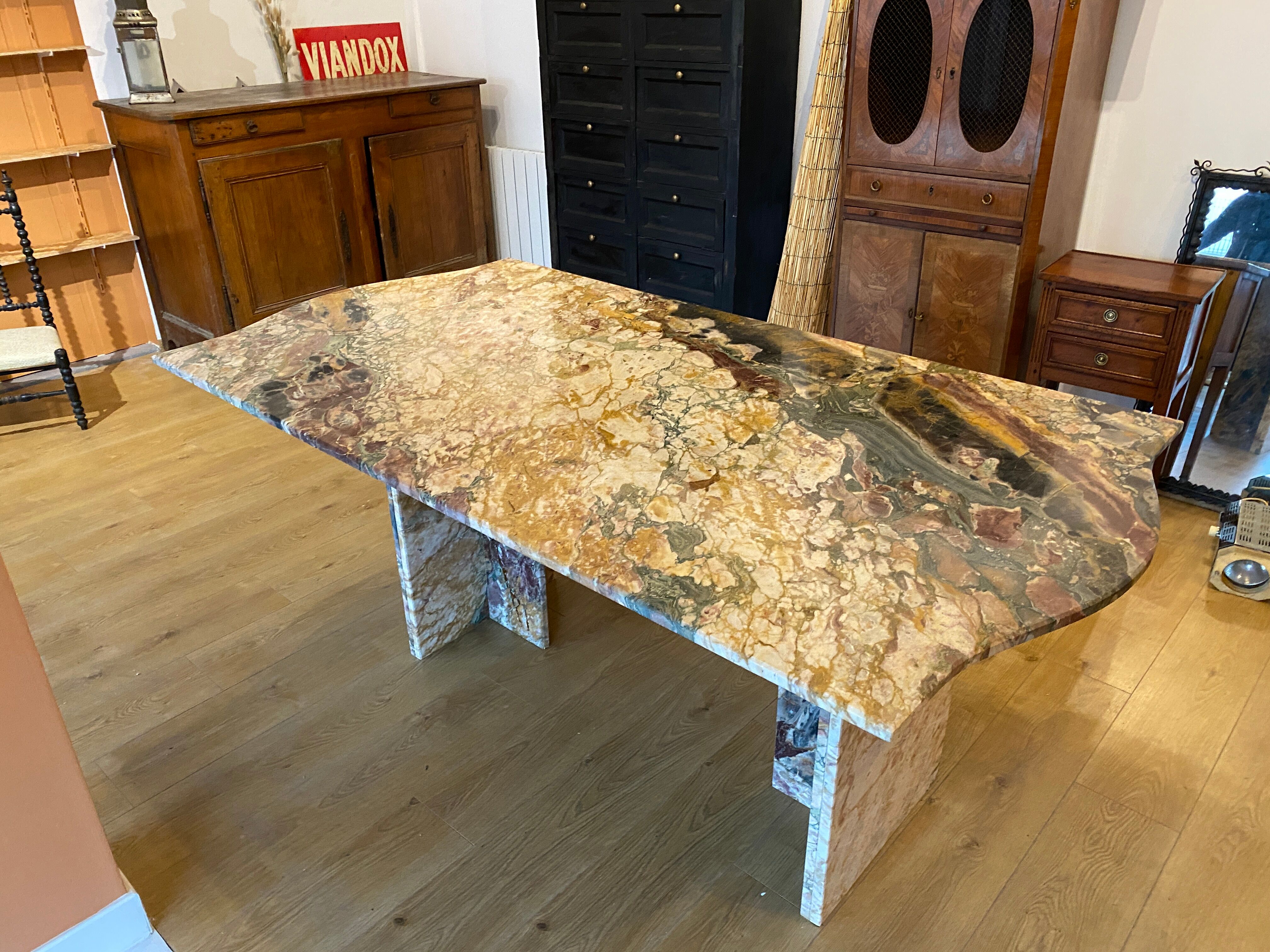 Marble table