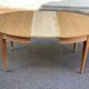 Louis XVI round extendable dining table renovated 160cm 19th century
