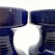 2 ceramic candle holders by Steuler • Design by Cari Zalloni • Circa 60-70
