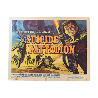 Original poster American vintage movie 1960' popular