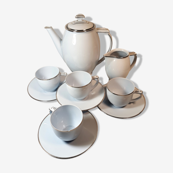 Modernist epiag tea or pale blue coffee service