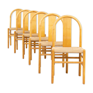 lot de 6 chaises d'Annig