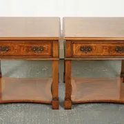Nightstands in Walnut by Brights of Nettlebed