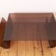 Table basse en plexiglass des années 70