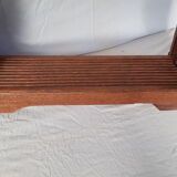 Boat shelf 3 levels in wood and rope
