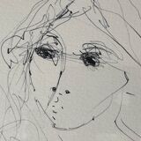Camille Hilaire - Dessin d'une femme