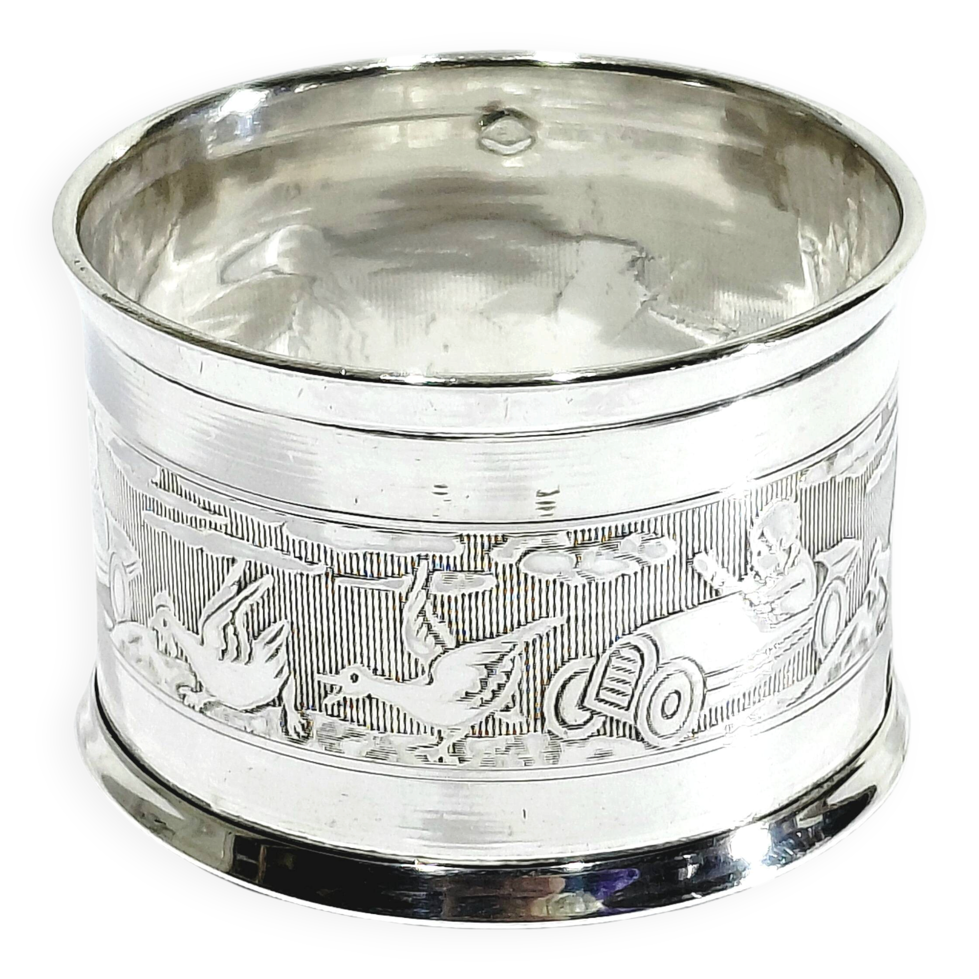 SILVER NAPKIN RING