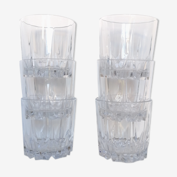 Set of 6 whiskey glasses