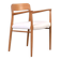 Mid-Century Model 56 Danish Dining Chair by Niels O. Møller for J.L. Møller