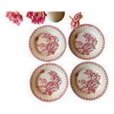 Chardons Gien dessert plates