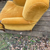 Louis XV style armchair/bergère from the early 20th century.