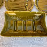 Gien asparagus ceramic service