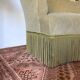 Velvet toad armchair like new