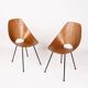 Paire de chaises Medea, Vittorio Nobili pour Fratelli Tagliabue, Italy 1955