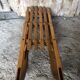 Ancienne luge en bois & lames metal vintage #a355