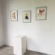 Set de 3 cadres avec lithographies Casimir Malevic