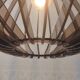 Suspension design en plexiglass fumé style scandinave