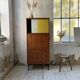 Modernist teak secretary desk, 1950s