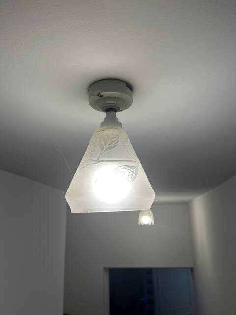 plafonnier vintage