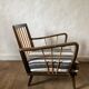 Restored vintage armchair
