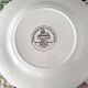 6 dessert plates in Churchill porcelain, model "Blackberry Trellis"