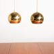 Pair of Swedish pendant lamps, 1960s/70s