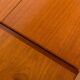 Kai Kristiansen home office shelving unit in teak for FM Mobler, 1960s