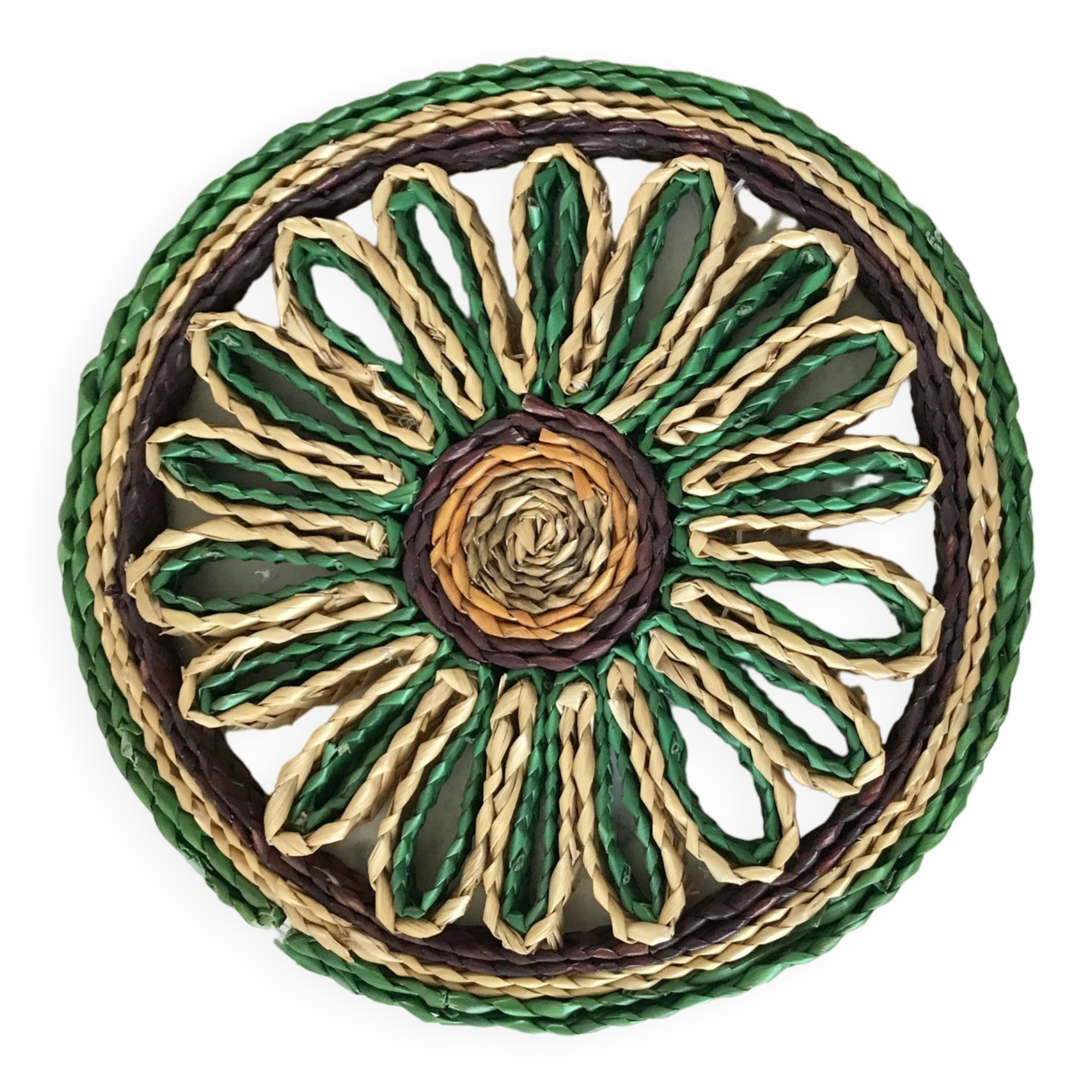 Rope trivets from the 60s and 70s