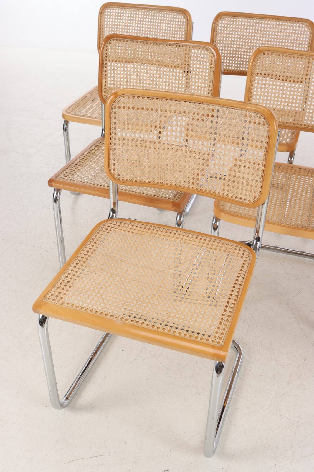 6 CHAIRS INSPIRED BY BREUER B32 ITALY