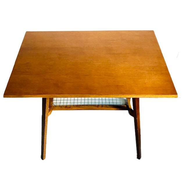 Vintage Danish Design Tv Table Midcentury Side Table Drevopodnik Holešov