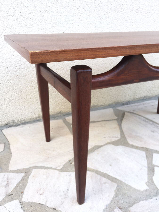 Scandinavian coffee table in teak, 1960