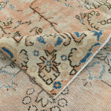 7x10 oriental peach turkish rug 206x309cm