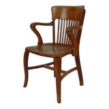 American oak office armchair, USA, circa 1900