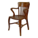 American oak office armchair, USA, circa 1900