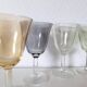 set of 6 glasses for cooked wine, multicolored pearly Arlequin digestif