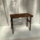 Small folding table in vintage oak wood dimension: H-34cm-L-42cm- Pr-26cm-