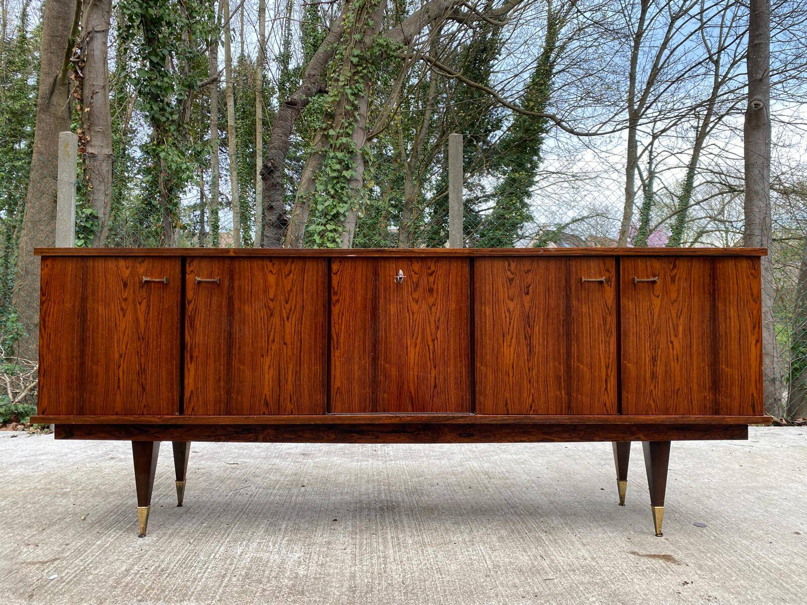 Scandinavian enfilade in rosewood by Malora 1960
