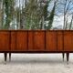 Enfilade scandinave en palissandre par Malora 1960