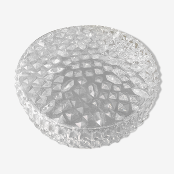Glass globe worked with bubble effect for ceiling lamp