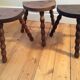 3 tripod stools